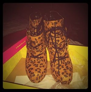 Leopard Booties